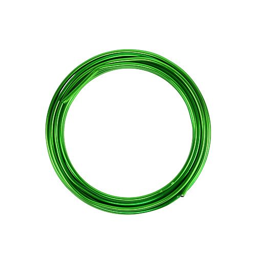 Floristik24 Fil aluminium 2mm vert 3m