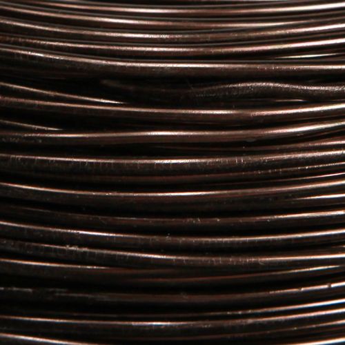 Article Fil d&#39;aluminium fil artisanal marron fil d&#39;aluminium Ø2mm 60m 500g