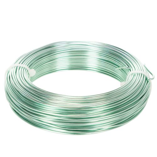 Fil d'aluminium décoratif de 2 mm, fil pour loisirs créatifs, 60 m, 500 g
