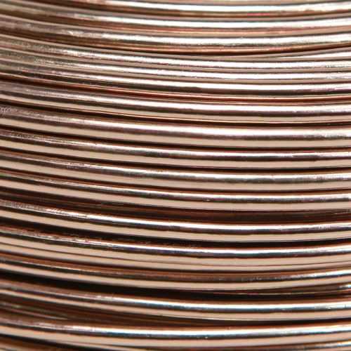 Article Fil d'aluminium Ø2mm fil d'aluminium fil artisanal marron clair 500g 60m