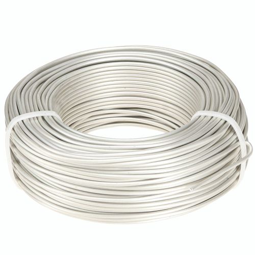 Fil aluminium Ø2mm fil bonsaï couleur crème 500g 60m