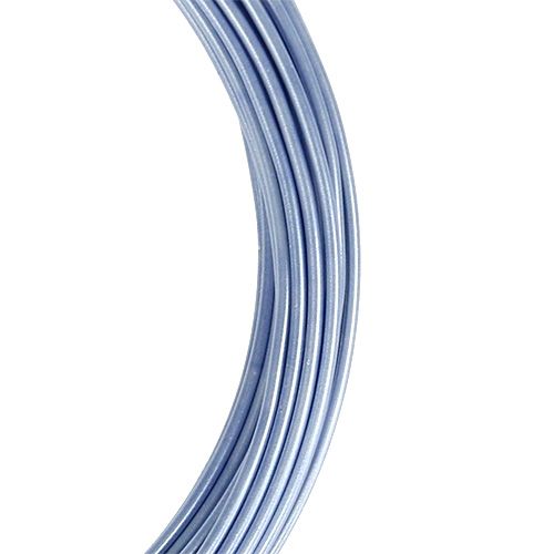 Article Fil aluminium bleu pastel Ø2mm 12m
