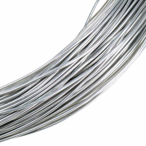 Floristik24 Fil aluminium Ø2mm argent 1kg