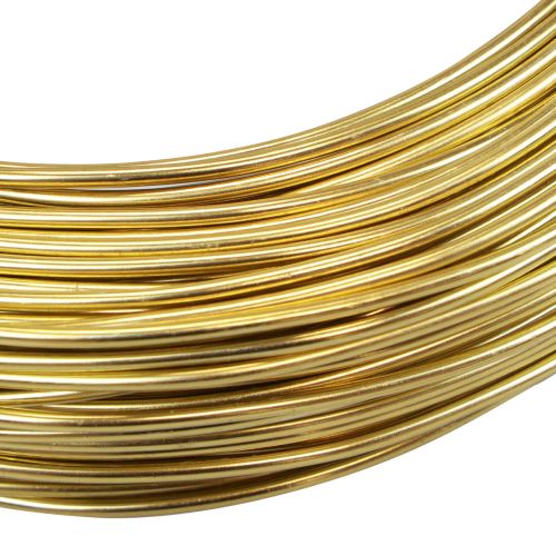 Article Fil d&#39;aluminium Ø2mm 500g 60m doré
