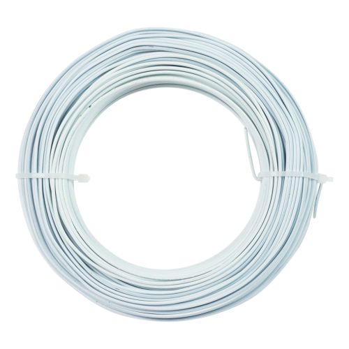 Article Fil d'aluminium fil d'aluminium 2mm fil de bijoux blanc 60m 500g