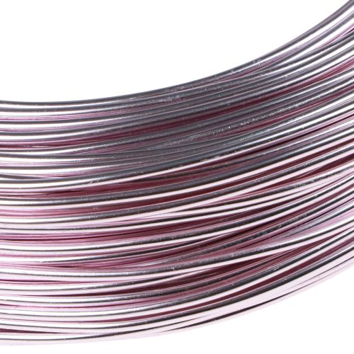 Article Fil aluminium Ø2mm fil décoratif rose rond 480g