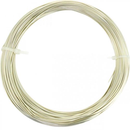 Article Fil aluminium Ø1mm fil bijoux champagne rond 120g