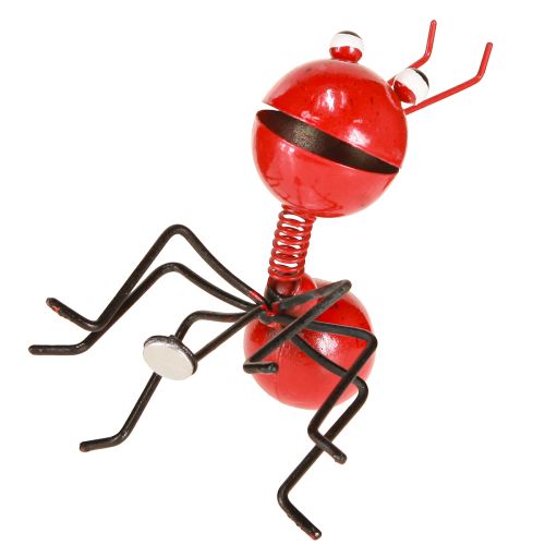 Article Figurines décoratives en métal avec aimant en forme de fourmi 11 × 8,5 × 10 cm 4 pièces