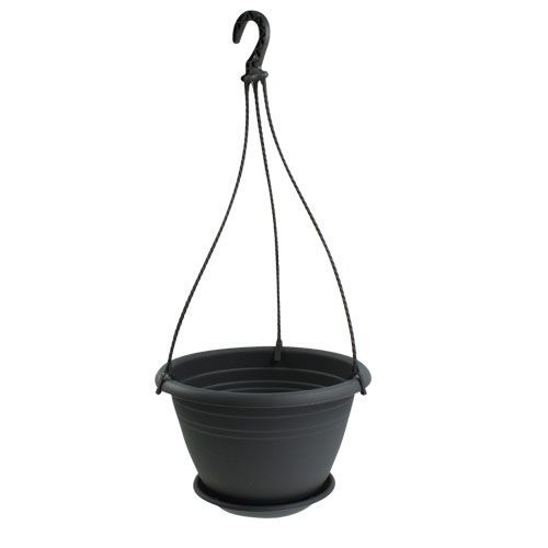 Floristik24 Panier suspendu Galicia Ø30cm anthracite