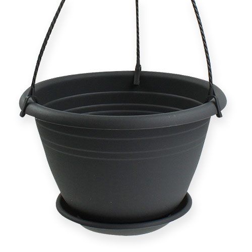 Article Panier suspendu Galicia Ø30cm anthracite