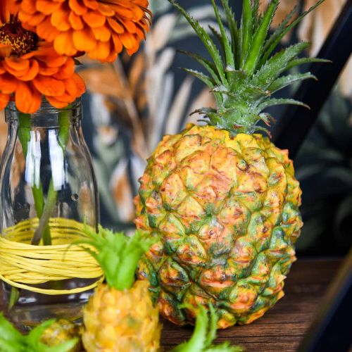 Floristik24 Ananas mini artificiel 20cm