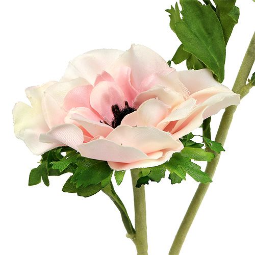 Floristik24 Anémone artificielle rose 6pcs