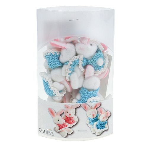 Article Suspension lapin 5,5 cm bleu 9 p.