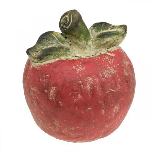 Pomme déco, automne, décoration de table, béton H17cm Ø15cm