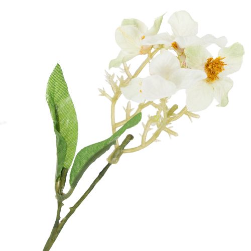 Article Branche de pommier en fleurs, branche de fleur artificielle, blanche, 65 cm, 1 pièce