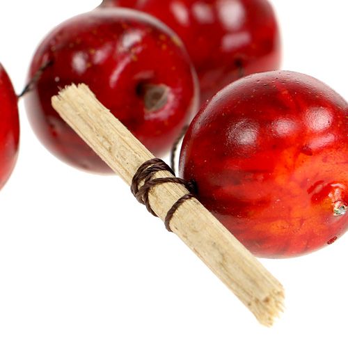 Floristik24 Guirlande pomme rouge L 110cm