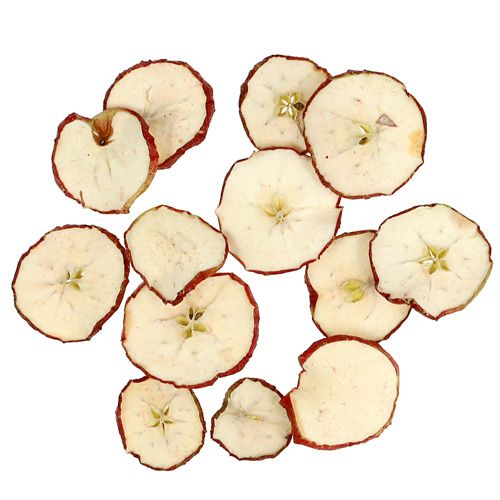 Floristik24 Tranches de pomme rouge 500g