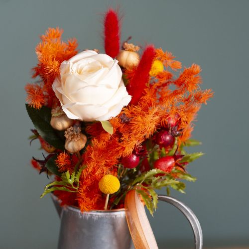 Fleurs d'asperges séchées, branche d'asperges ornementales teintées, 65 cm, 80 g | Floristik24.be