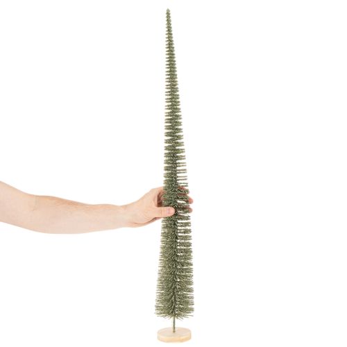 Sapin de Noël artificiel avec socle en bois pour décorations de Noël, 80 cm | Floristik24.be