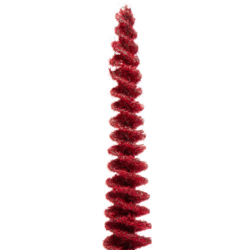 Sapin de Noël décoratif moderne et fin sur socle en bois, 80 cm | Floristik24.be