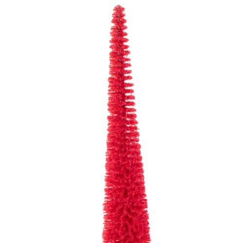 Sapin de Noël décoratif étroit, sapin de Noël artificiel sur socle en bois, 40 cm, 3 pièces | Floristik24.be
