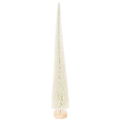 Sapin de Noël décoratif avec socle en bois pour décoration hivernale, 40 cm, 3 pièces acheter | Floristik24.be
