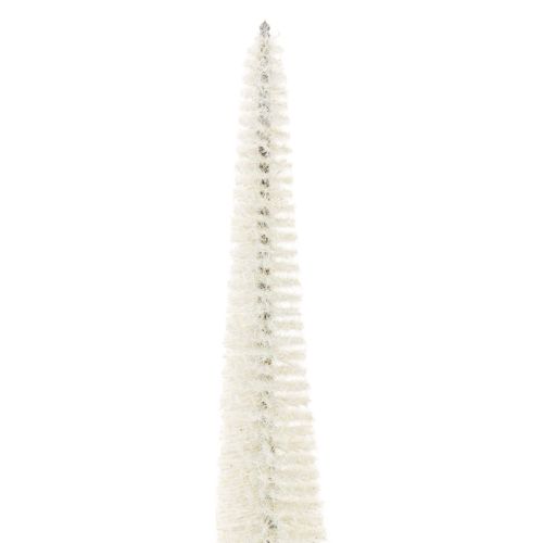 Sapin de Noël décoratif avec socle en bois pour décoration hivernale, 40 cm, 3 pièces | Floristik24.be