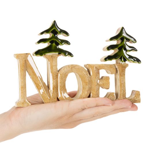 Support de Noël avec deux sapins, 18 cm | Floristik24.be