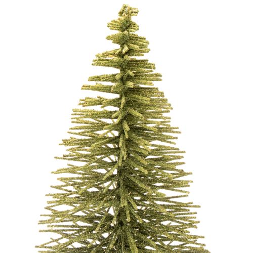 Sapin de Noël artificiel vert avec support pour décoration de table, 90 cm | Floristik24.be