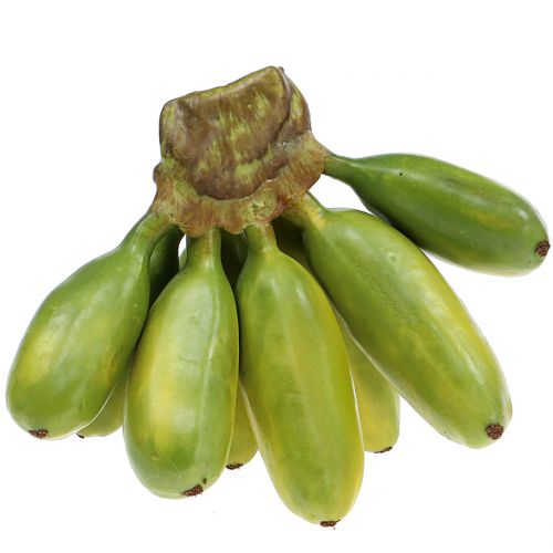 Bébé banane vivace artificiel vert 13cm