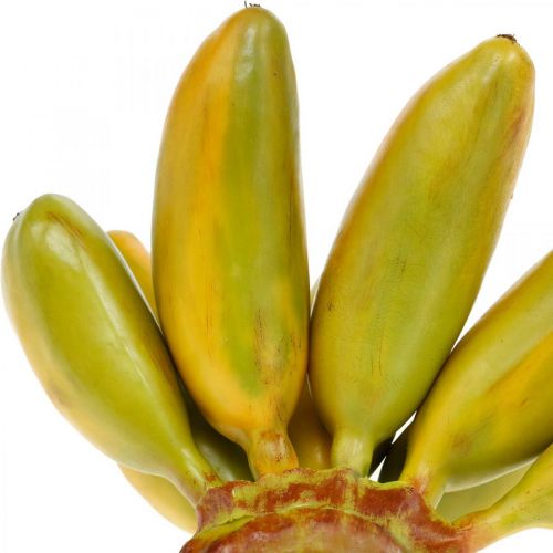 Article Régime artificiel de banane, fruit décoratif, bébé banane L7–9cm