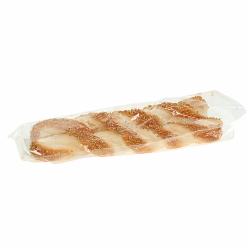 Floristik24 Réplique de nourriture artificielle de bâton de sésame 24cm 2pcs