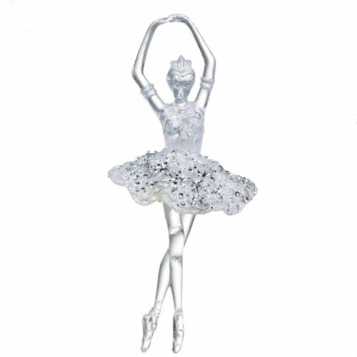 Floristik24 Déco cintre Décoration de sapin de Noël Ballerine 18cm 2pcs