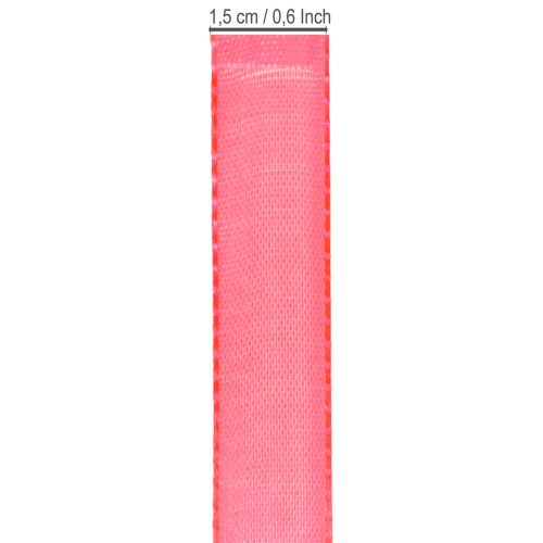 Article Ruban cadeau pour une décoration élégante et un emballage raffiné pour les occasions spéciales, 15 mm x 50 m