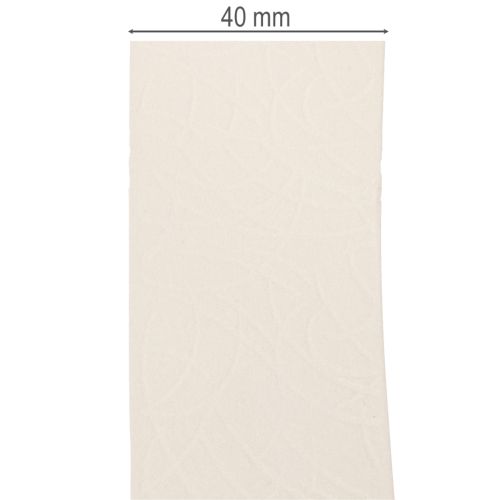 Ruban décoratif en velours, large, pour cadeaux et loisirs créatifs, 40 mm x 20 m | Floristik24.be