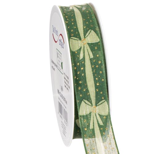 Ruban cadeau avec nœuds pour des idées créatives, 25 mm x 18 m acheter | Floristik24.be