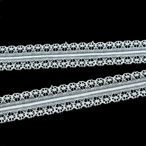 Article Ruban dentelle vintage blanc 20mm 20m