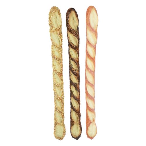 Article Baguette alimentaire mannequins décoration boulangerie assortis 45cm 3pcs