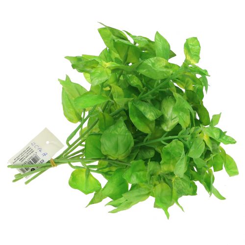 Floristik24 Basilic artificiel vert 25cm 6pcs