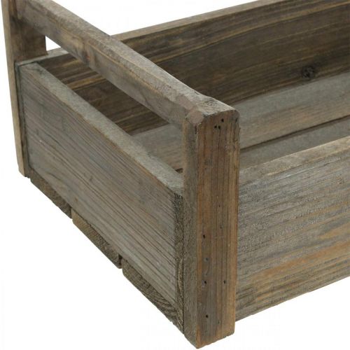 Floristik24 Boîte en bois boîte artisanale boîte décorative shabby bois 47×28.5×16.5cm