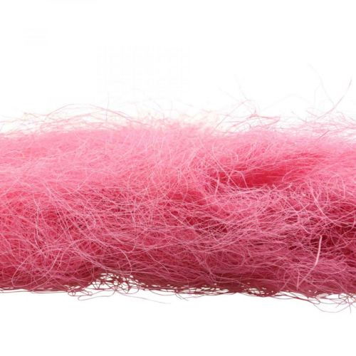 Matériel d&#39;artisanat, herbe de sisal, matériau naturel rose 300g