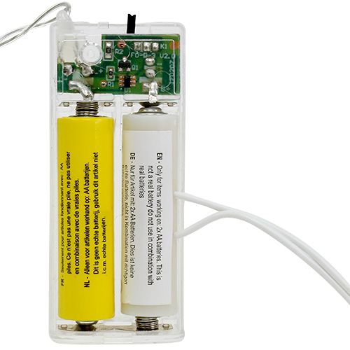 Article Adaptateur batterie 3V 2 x AA 3m blanc