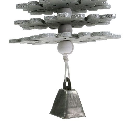 Article Arbre à suspendre argent 29cm
