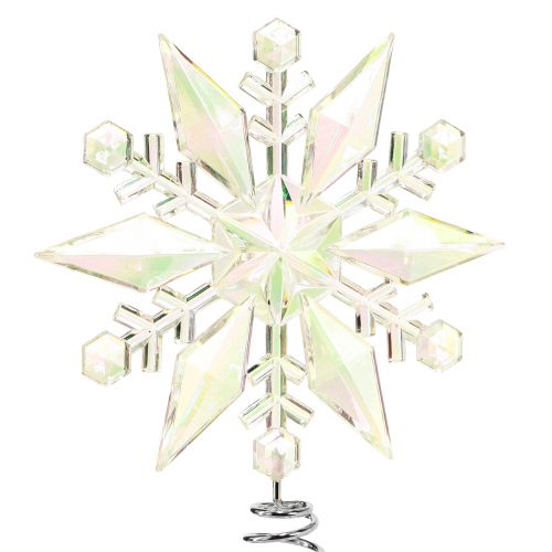 Article Décoration de sapin de Noël flocons de neige Ø14,5cm 2pcs