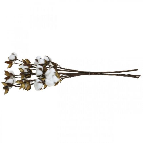Article Branche de coton Branche artificielle déco coton 61cm 3pcs