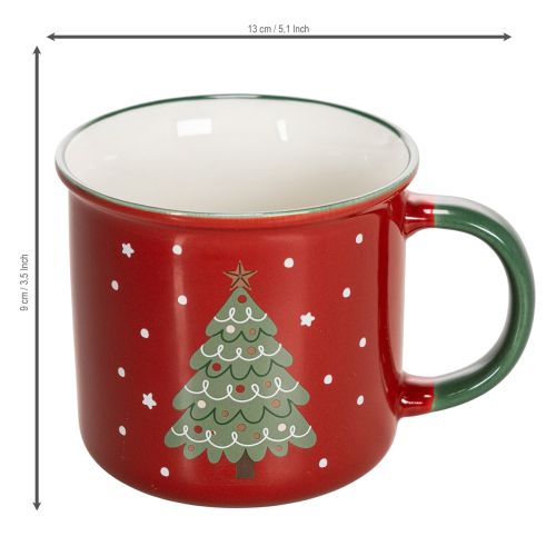 Mug de Noël avec motif sapin de Noël, 9 cm | Floristik24.be
