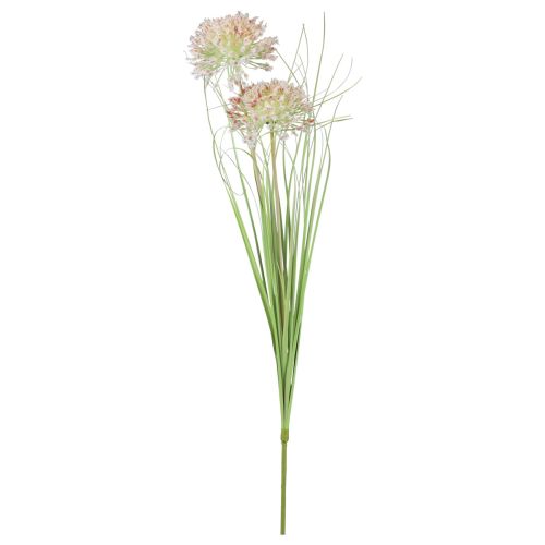 Floristik24 Fleur artificielle boule fleur allium oignon ornemental artificiel rouge vert 90cm
