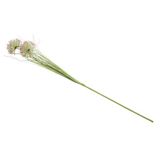 Floristik24 Fleur artificielle boule fleur allium oignon ornemental artificiel rouge vert 90cm