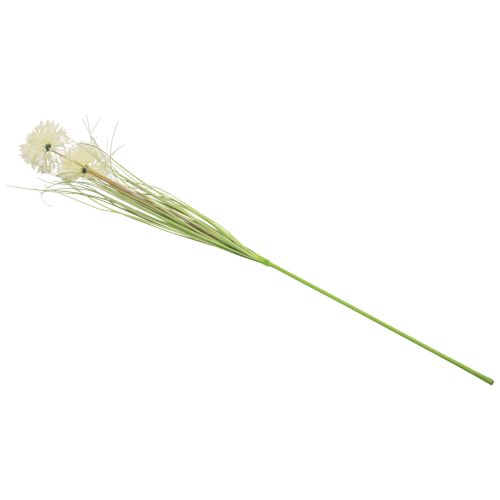 Floristik24 Fleurs artificielles boule de fleur allium oignon ornemental blanc artificiel 90cm