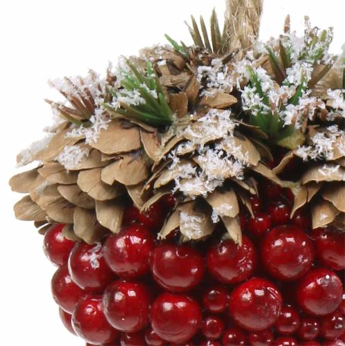 Floristik24 Suspension déco baie/gland 8.5cm